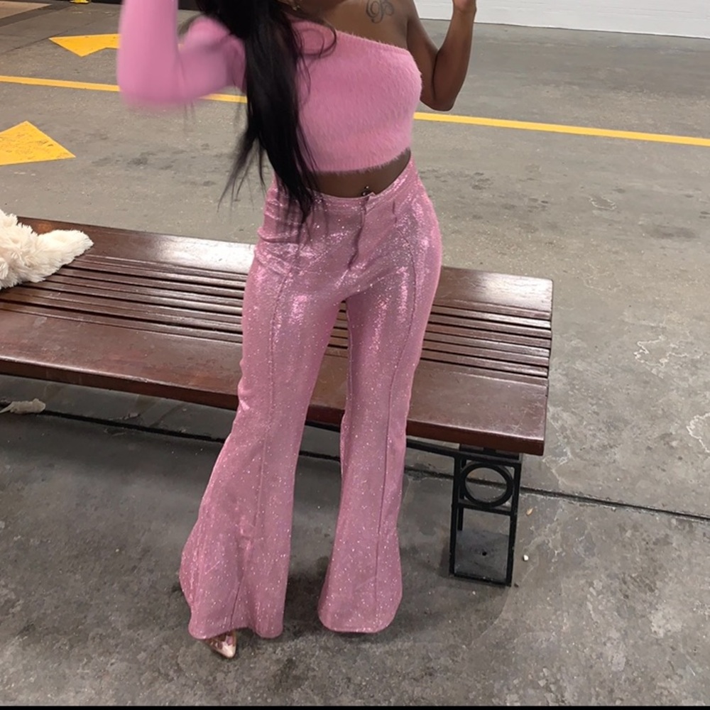 Wide leg pants